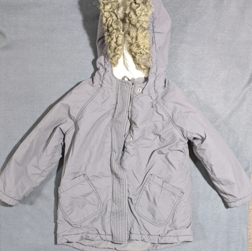 Girls London Fog hooded coat‎ 5t